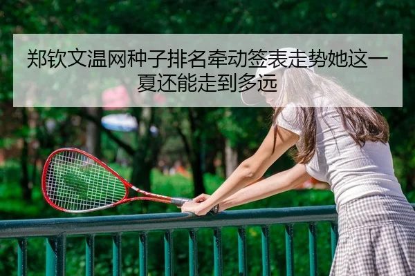 郑钦文温网种子排名牵动签表走势她这一夏还能走到多远